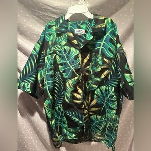 Uzzi tropical flower pattern size 2xL